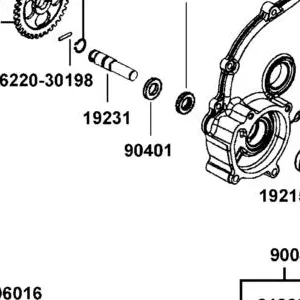 90401-PTA1-900 WASHER.THRUST 14MM — diagram cutout