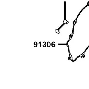 91306-PTA1-900 GASKET.STARTING COVER — diagram cutout