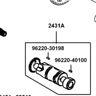 96220-30198 ROLLER. 3*19.8 — diagram cutout