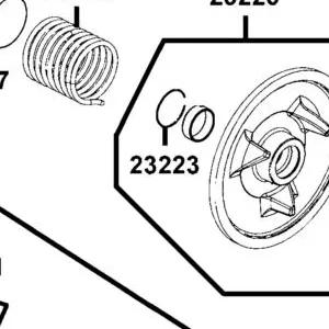 23223-LFA5-900 CLIP 38MM