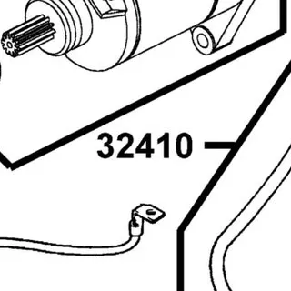 32410-PTA1-800 CABLE STARTER MOTOR — diagram cutout