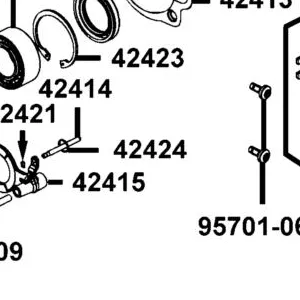42424-LFA5-900 O-RING ACTUATOR — diagram cutout
