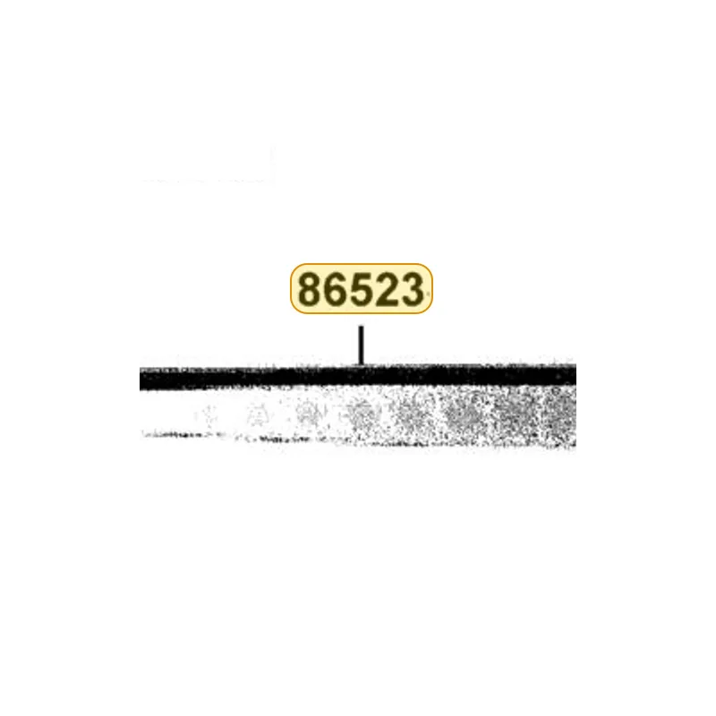 86523-LGN5-M30-T02 STRIPE R FENDER FRONT — diagram cutout