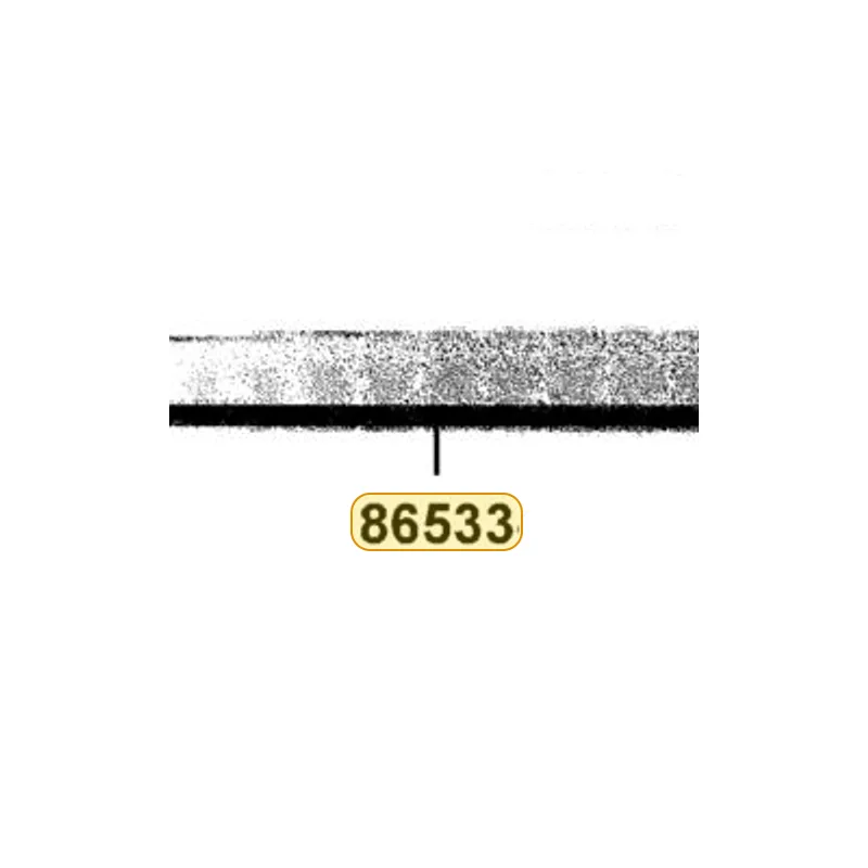 86533-LGN5-M30-T02 STRIPE L FENDER FRONT — diagram cutout