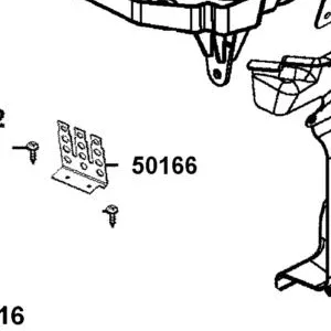 50166-LGC7-E00 STAY.RELAY — diagram cutout