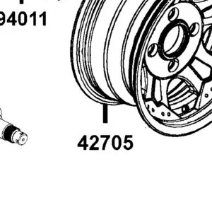 42705-LGN5-900-NES RIM COMP. WHEEL RR — diagram cutout
