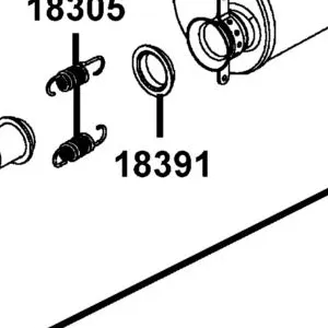 18391-PTA1-900 GASKET EXH TAILPIPE — diagram cutout