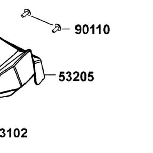 53205-LGN5-6V0-N1P COVER HANDLE — diagram cutout