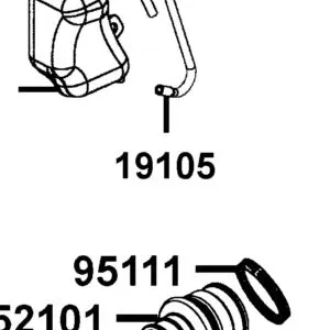 19105-PTA1-900 HOSE ASSY WATER — diagram cutout