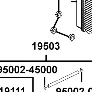 19503-PTA1-900 HOSE ASSY WATER — diagram cutout