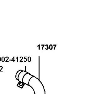 17307-BAD9-M00 HOSE ASSY CANISTER-T JOINT — diagram cutout