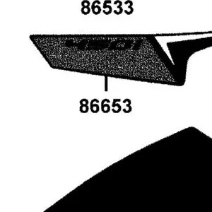 86653-LGC7-M00-T01 STRIPE B L RR FENDER — diagram cutout