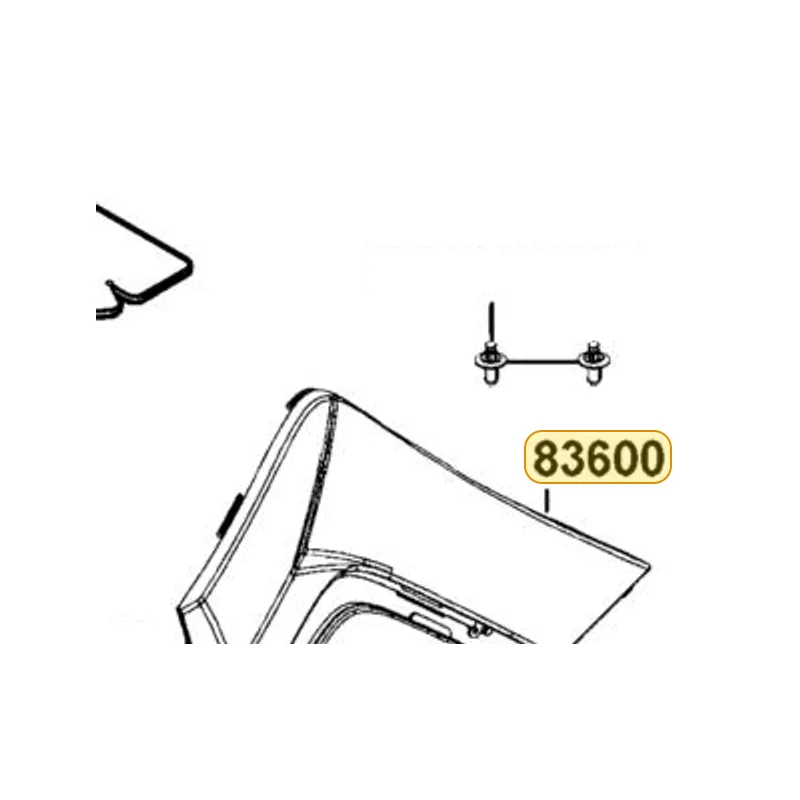 83600-LGN5-E00-C7R COVER A L SIDE — diagram cutout