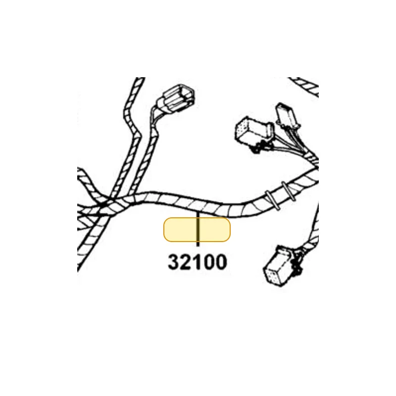 32100-LGC7-900 HARNESS WIRE — diagram cutout