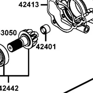 42401-LFA5-900 BEARING NEEDLE — diagram cutout