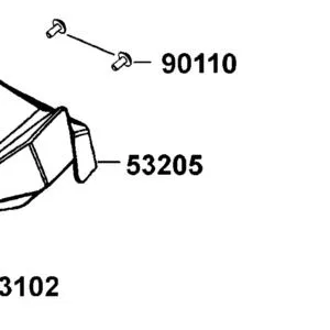 53205-LGN5-6V0-X2P COVER HANDLE — diagram cutout