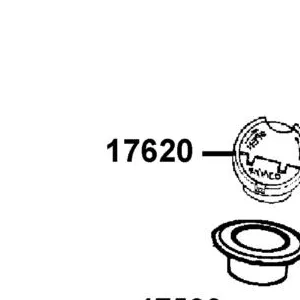 17620-ABC9-900 CAP COMP FUEL FILLER — diagram cutout