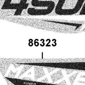 86323-LGC7-M00-T01 STRIPE R SIDE COVER — diagram cutout