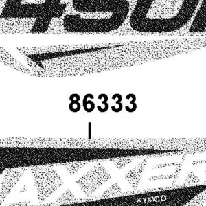 86333-LGC7-M00-T01 STRIPE L SIDE COVER — diagram cutout