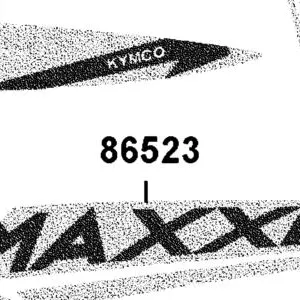 86523-LGC7-M00-T01 STRIPE R FENDER FR — diagram cutout