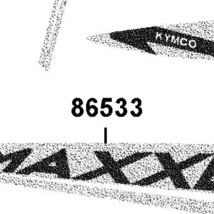 86533-LGC7-M00-T01 STRIPE L FENDER FR — diagram cutout