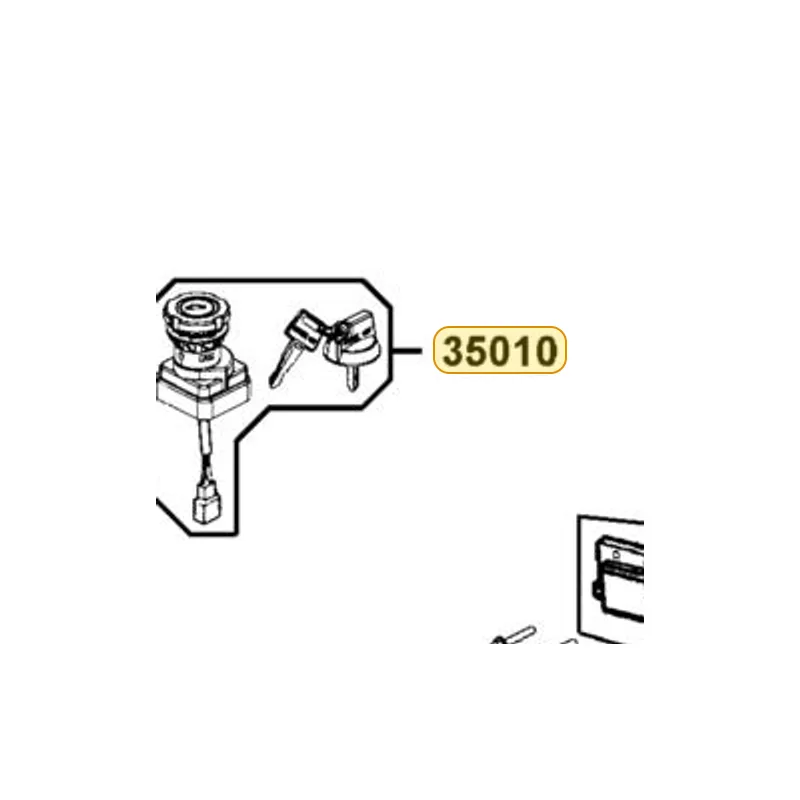 35010-LFA5-E00 KEY SET — diagram cutout