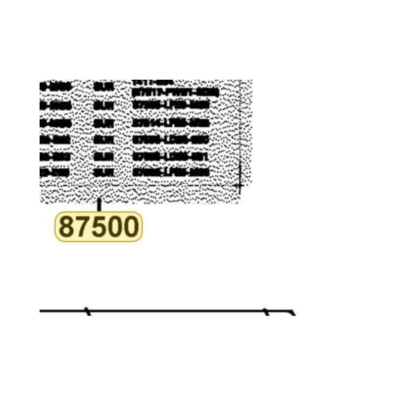 87500-LFE9-MG5-T01 INSTRUCTION FOR FRENCH LABEL — diagram cutout
