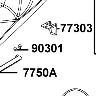 90301-6C93-C00 NUT 6MM OPENSTAY — diagram cutout