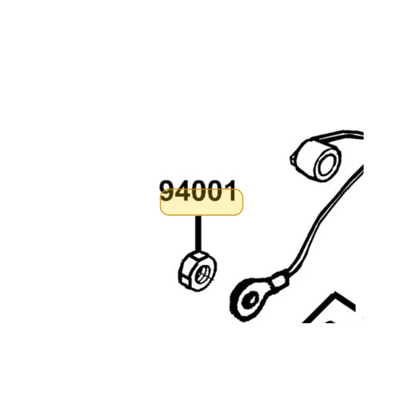 94001-04080-0S NUT HEX 4MM — diagram cutout