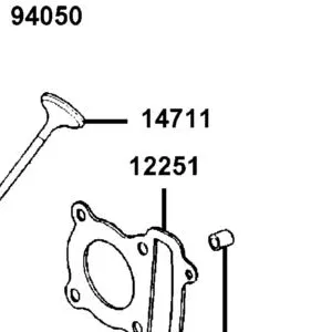 12251-LLF3-C00 GASKET CYLINDER HEAD — diagram cutout