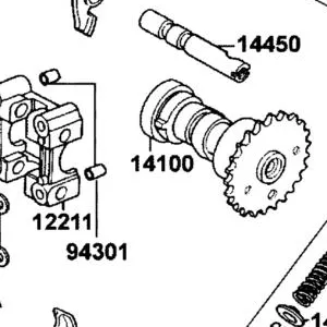 14100-ABA3-910 SHAFT COMP CAM — diagram cutout
