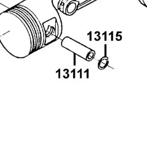 13111-0G87-001 PIN PISTON — diagram cutout