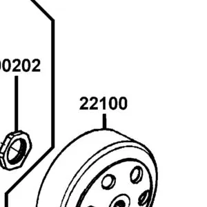 22100-KNBN-900 OUTER COMP CLUTCH — diagram cutout