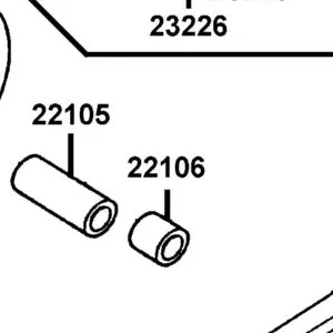 22106-PWA6-900 COLLAR DRIVE FACE — diagram cutout