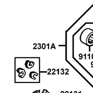 2301A-LAB4-900 PULLEY SUB ASSY DRIVEN — diagram cutout