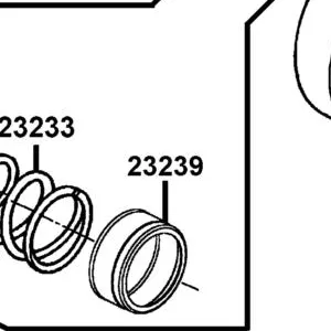 23239-GCW3-851 GUIDE SPG — diagram cutout