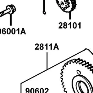 2811A-KNBN-940 GEAR ASSY STARTER — diagram cutout