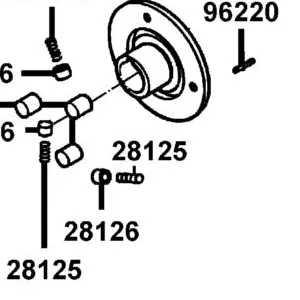 28125-3C23-001 SPRING ROLLER ST CLUTCH — diagram cutout