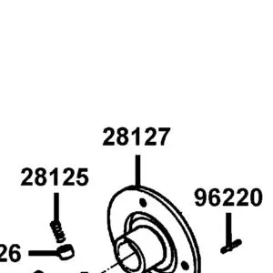 28127-KNBN-901 BOSS STARTER CLUTCH — diagram cutout