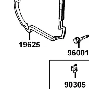 19625-KHC4-900 SEAL SHROUD — diagram cutout