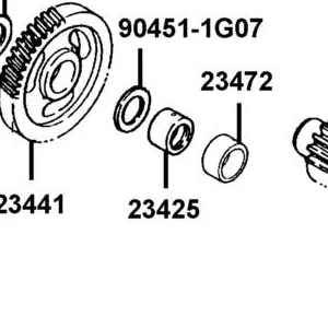 23425-LLB1-900 BUSH 15MM — diagram cutout