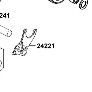 24221-PTA7-900 FORK GEAR SHIFT — diagram cutout