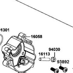 16058-BLD3-M00 BODY WIRE STAY — diagram cutout