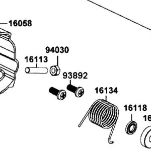 93892-05012-08G SCREW WASHER 5*12 — diagram cutout