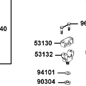 53130-LBD4-900 HOLDER R HANDLE PIPE — diagram cutout