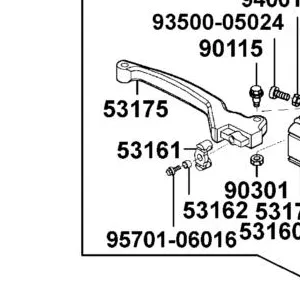 53161-LLB1-800 EQUALIZER BRAKE CABLE — diagram cutout
