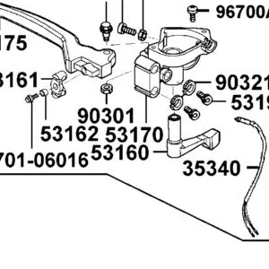 53170-LLB1-800 BRKT HANDLE R — diagram cutout