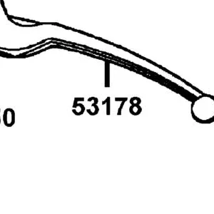 53178-PWA6-900-M2A LEVER L STRG HANDLE — diagram cutout