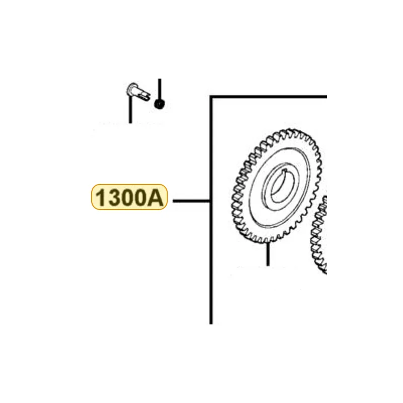 1300A-PWA1-305 CRANK BALANCER COMP — diagram cutout