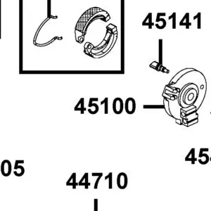 45100-LBD4-900-NJA PANEL COMP FR RH (Silver) — diagram cutout